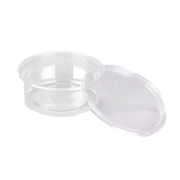 Champs Clear Deli Container and Lid Combo Microwavable 250 Sets 16 oz - Case - 500 Units