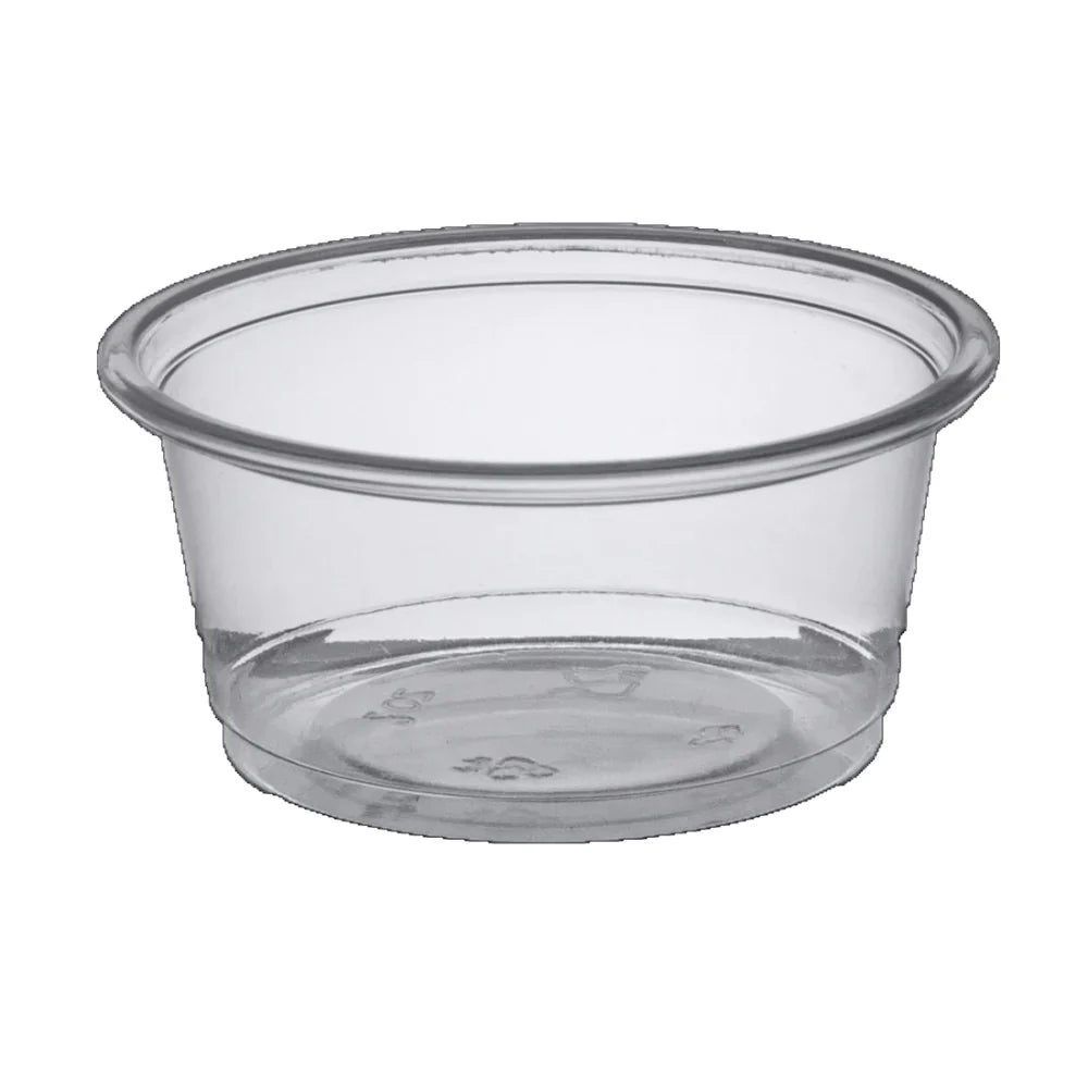 Portion Cup Clear 2 oz - Case - 2500 Units