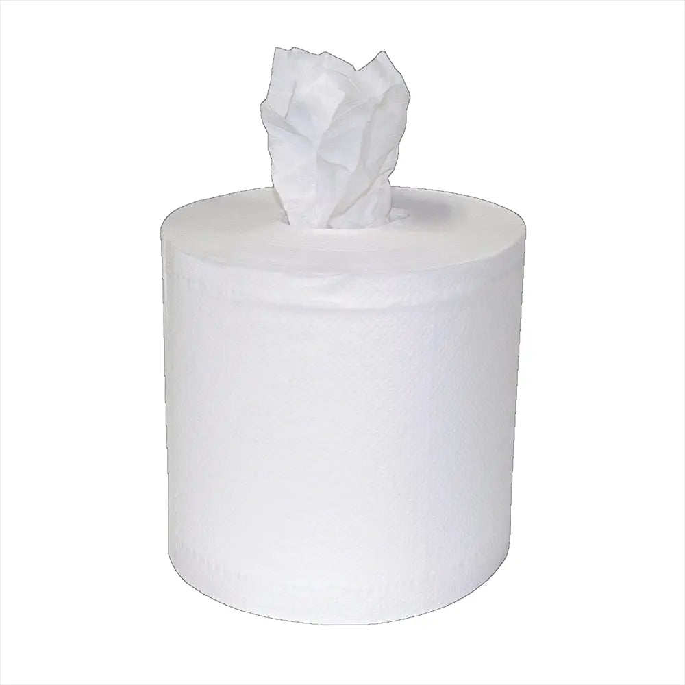 Center Pull Towel White 2 Ply, 600' 7.3" x 10" - Case - 6 Units
