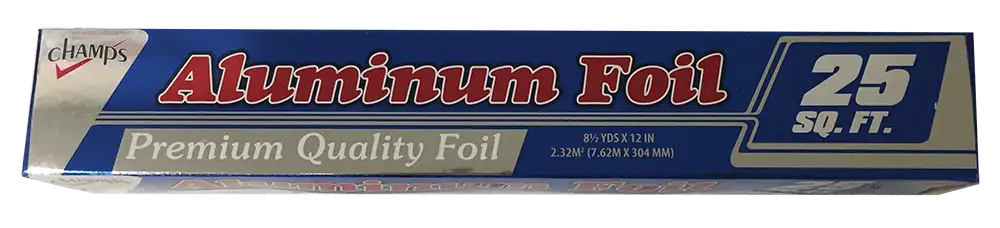 Champs Aluminum Foil 12" 25 ft - Case - 24 Units