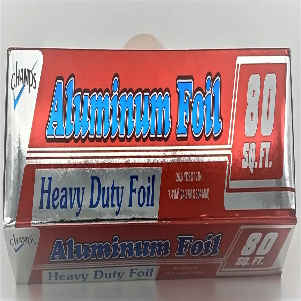 Champs Aluminum Foil Heavy Duty 12" 80 ft - Case - 24 Units