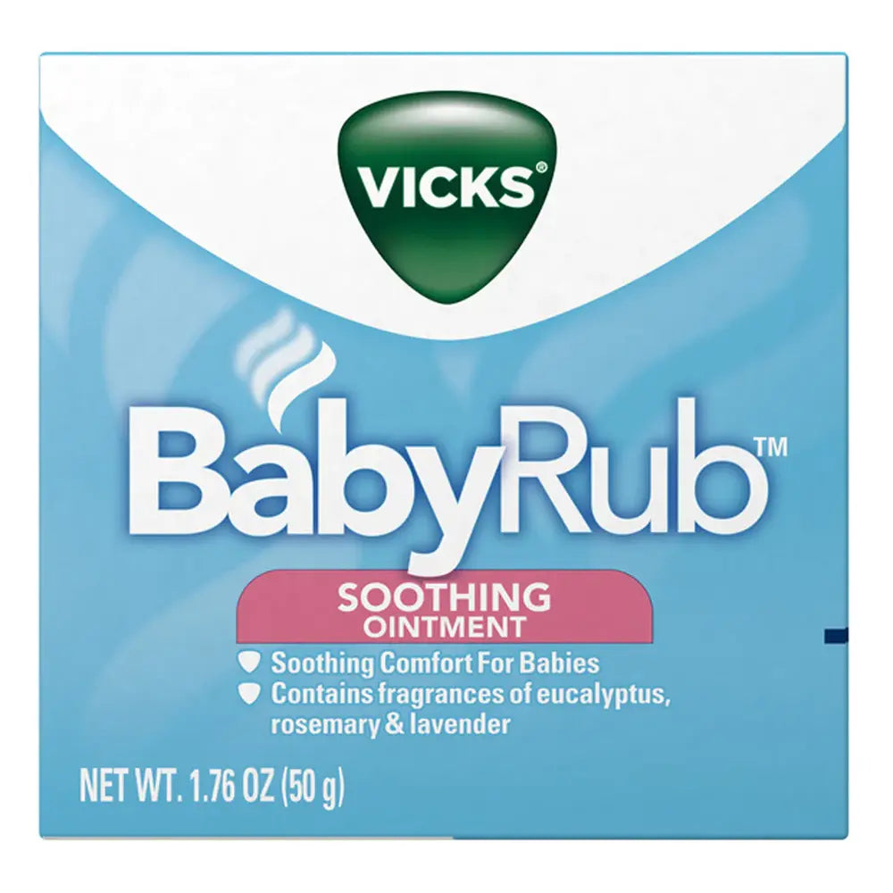 Vicks Baby Rub 3+ Months Ointment 50 gm - Case - 6 Units