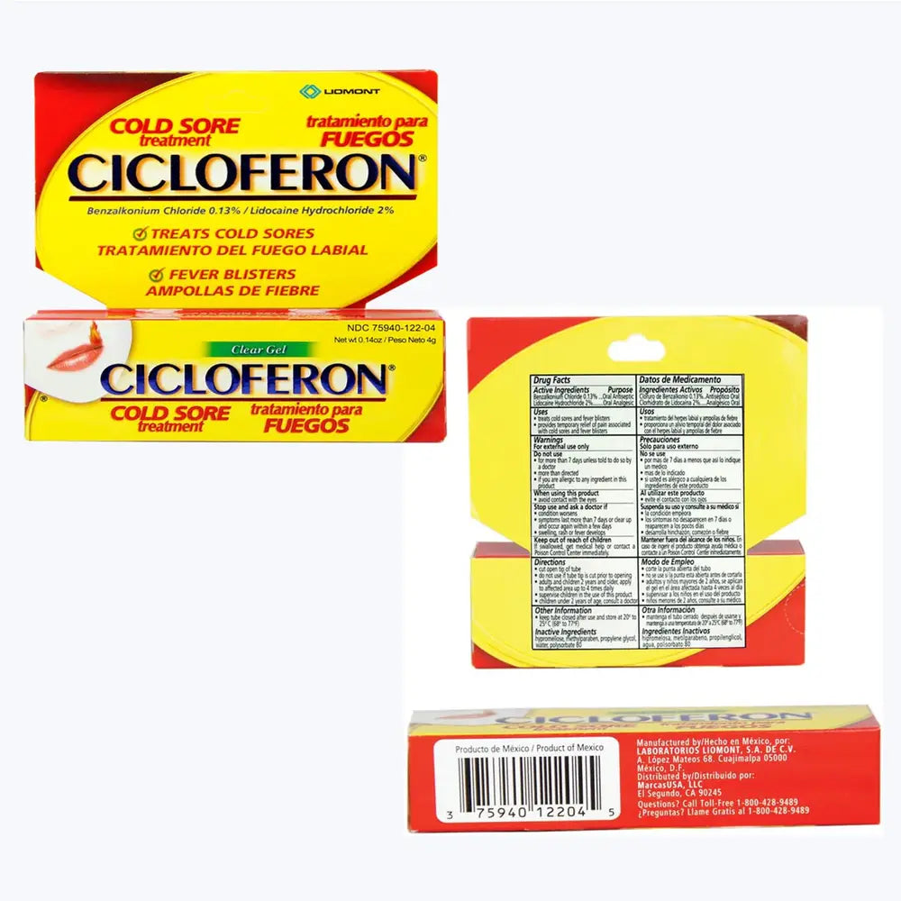 Cicloferon Cold Sore Treatment 0.14 oz - Case - 4 Units