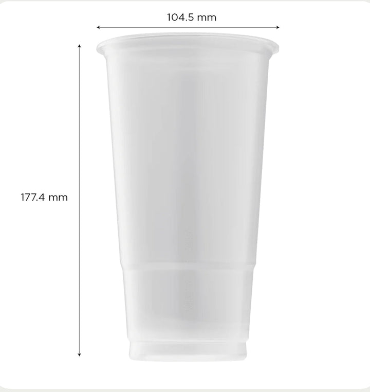 32 oz PolyPro Clear Cold Cup, (104.5mm) - 600 Pcs
