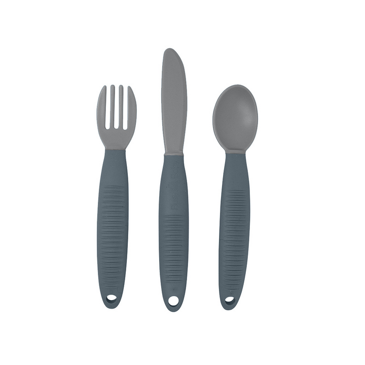 Utensilios de comer bebés ocupados
