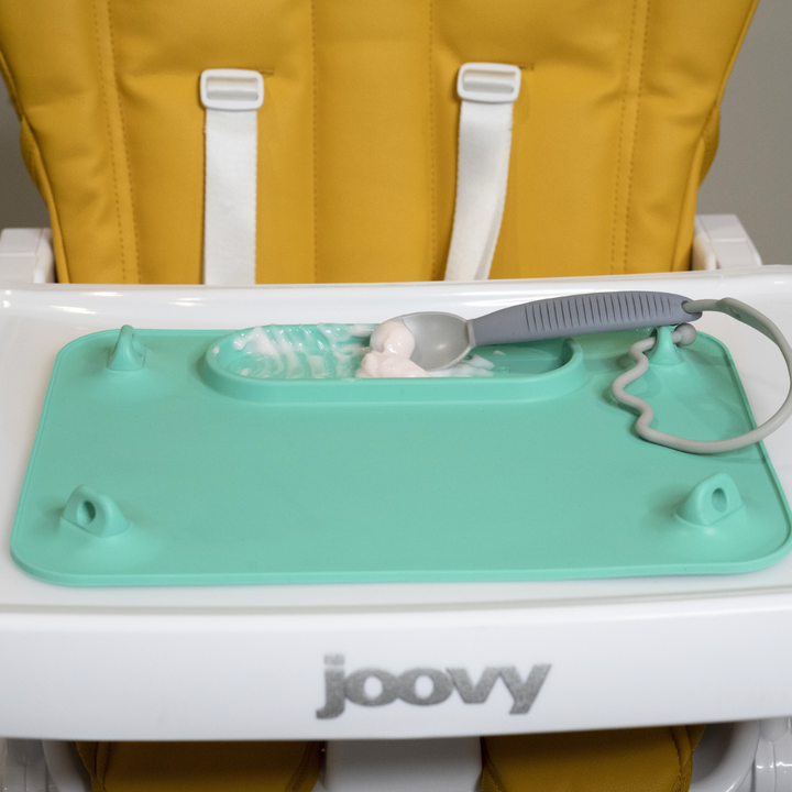 Utensilios de comer bebés ocupados