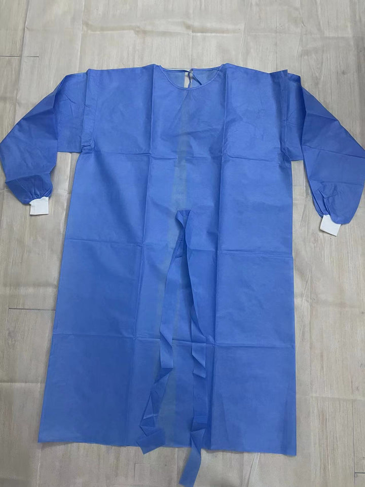 Vestido de aislamiento desechable Cha Aami Nivel 2 | Caso de 100