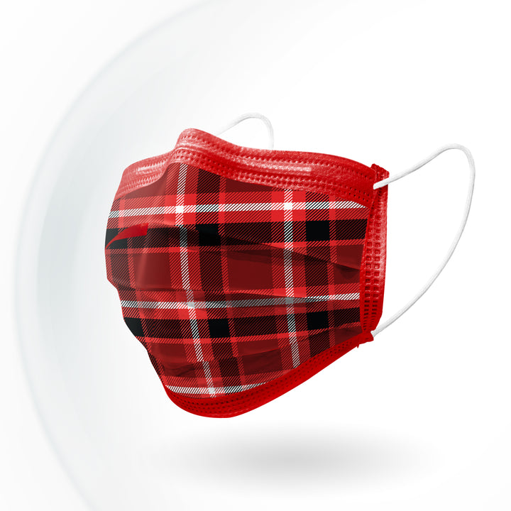 Designer Disposable 3-ply Loop Face Masks Level 1