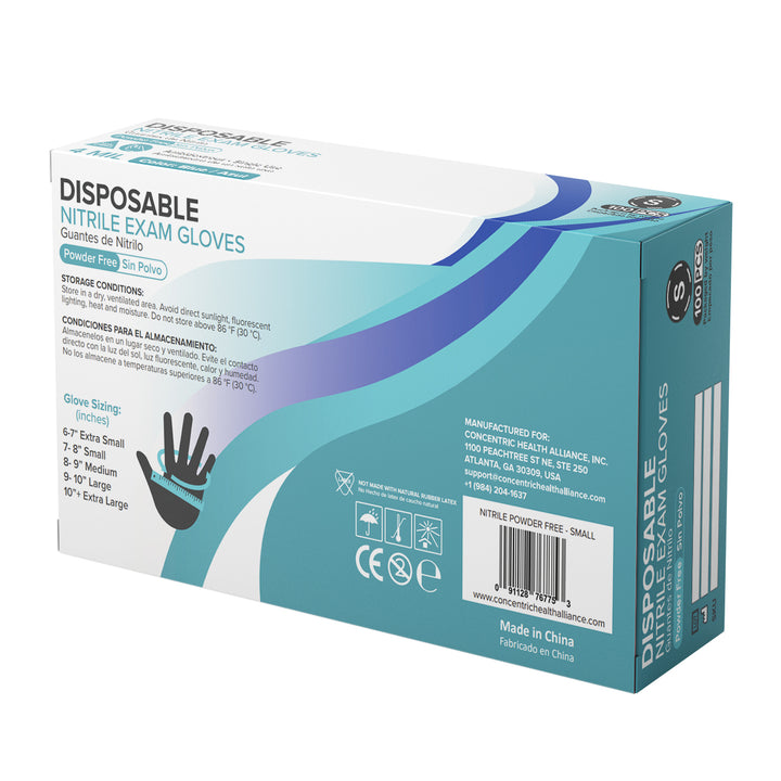 CHA Premier Nitrile Exam Gloves 4 mil - Blue