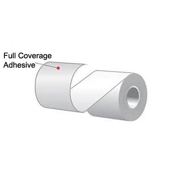 Adhesive (Sticky) Thermal Paper 3 1/8" x 270' x 1" Core, BPA Free, 6 Rolls