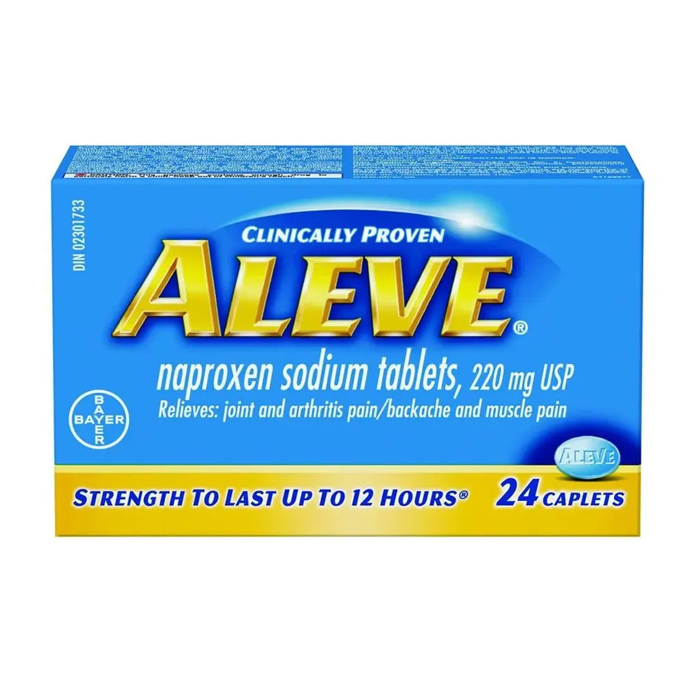 Aleve Tablets 24 ct - Case - 6 Units