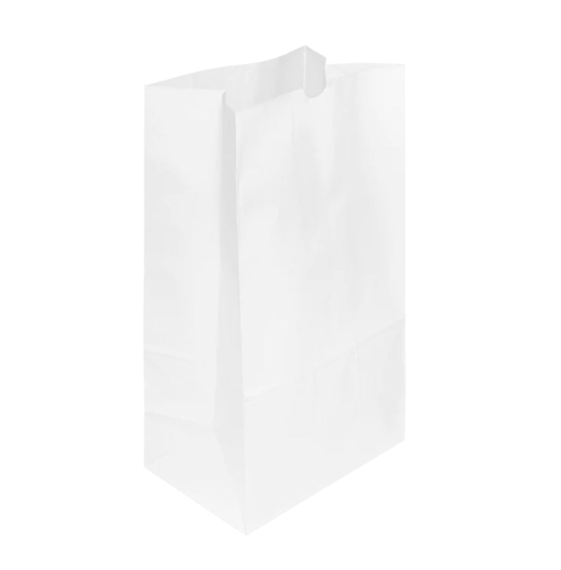 Bolsa de papel, 20 lb, blanco - 500 pcs