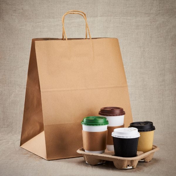 Shopping Bags, X-Large, Paper - 200 pcs