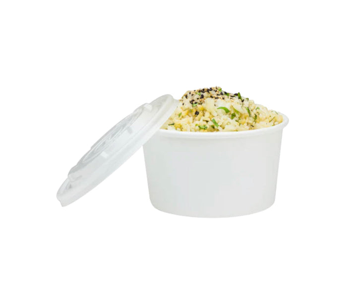 Eco Friendly - PLA Flat Lid for 4oz Eco Food Cups (75.3mm) - 1,000 pcs