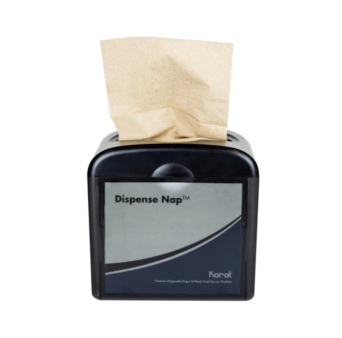 Napkin Dispenser, Smoke - 1 ea