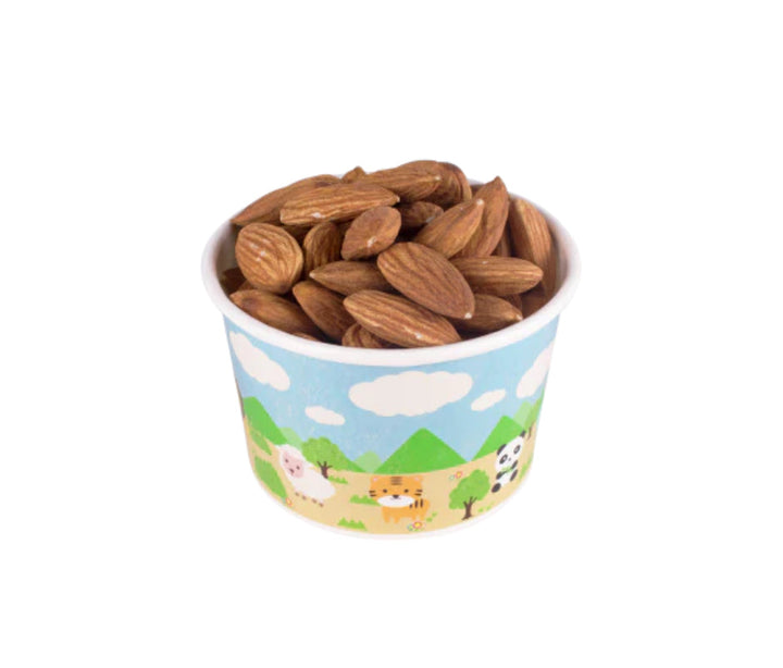 4oz Double Poly Paper Food Cups (76mm), Safari - 1,000 pcs