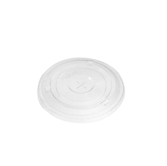 Flat Lids, Fits 12-24oz, 3.8", PET Plastic - 1,000 pcs