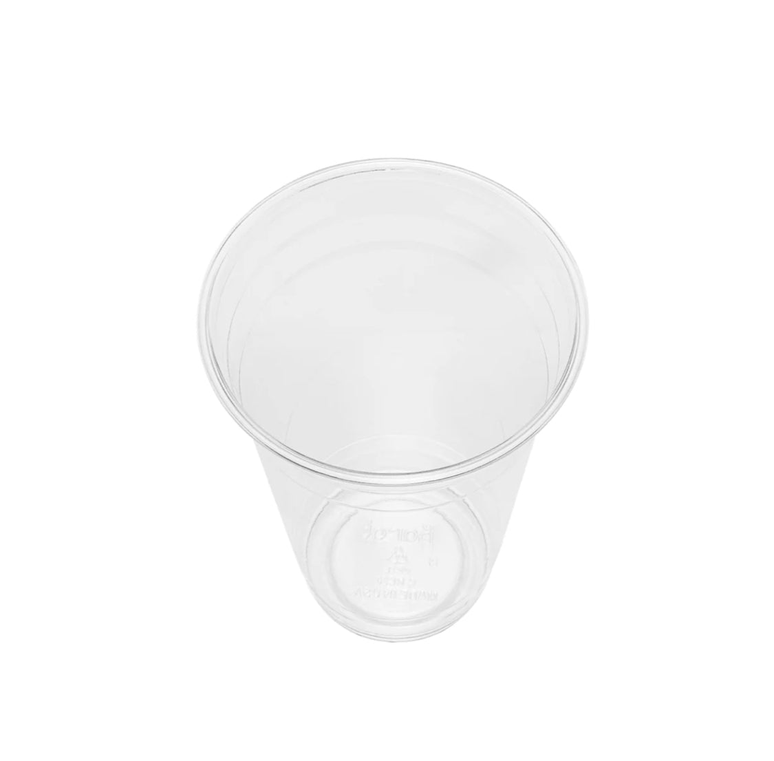 Cups for Cold Beverages, 20oz, 3.8", PET Plastic - 1,000 pcs