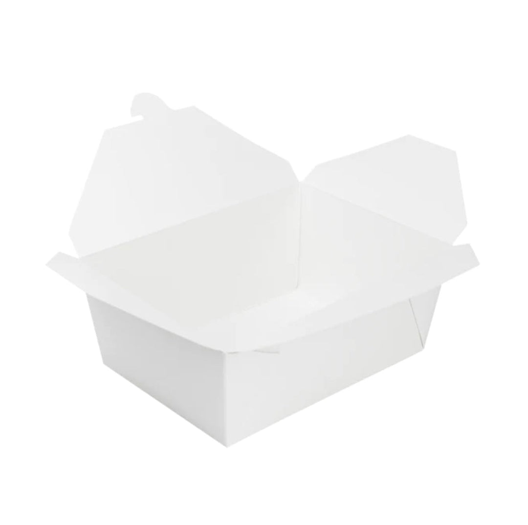 Fold-To-Go Box #4, 110 fl oz, White - 160 pcs