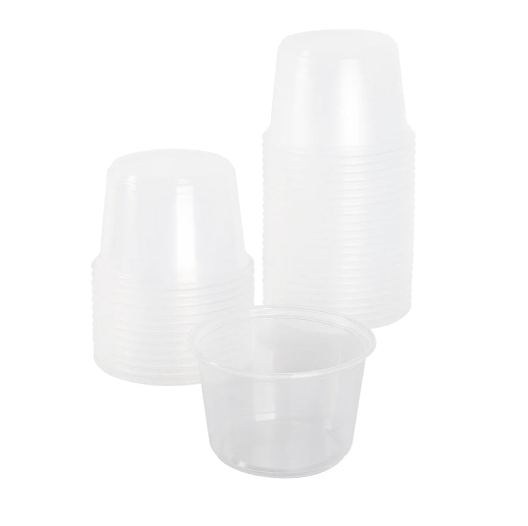 Recipientes de delicatessen livianos a granel, 12 oz, PP Plastic - 500 PCS