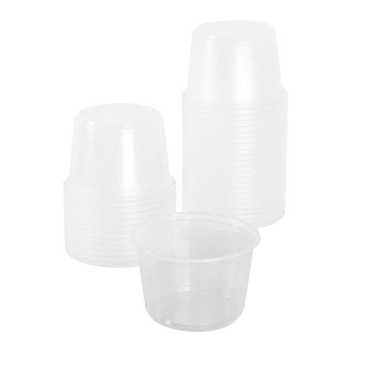 Recipientes de delicatessen livianos a granel, 12 oz, PP Plastic - 500 PCS