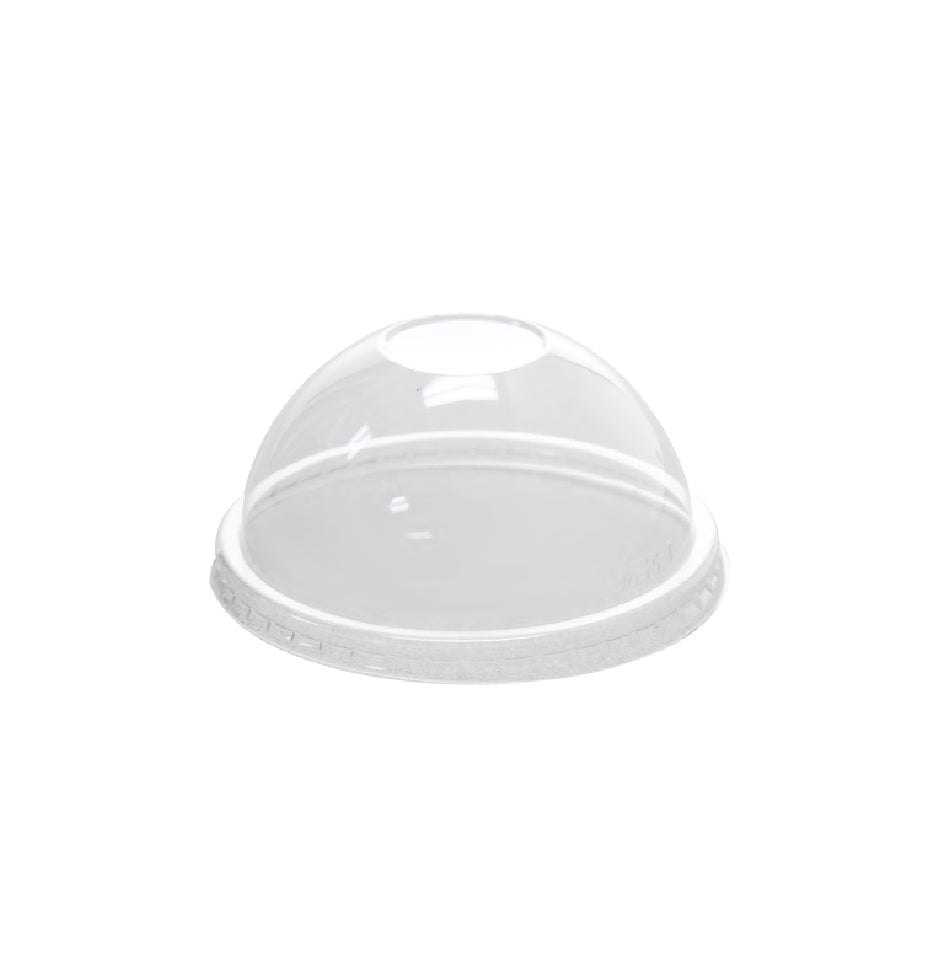 Tapas de cúpula de contenedor de alimentos de plástico transparente de 4 oz (76 mm) - 1,000 PCS