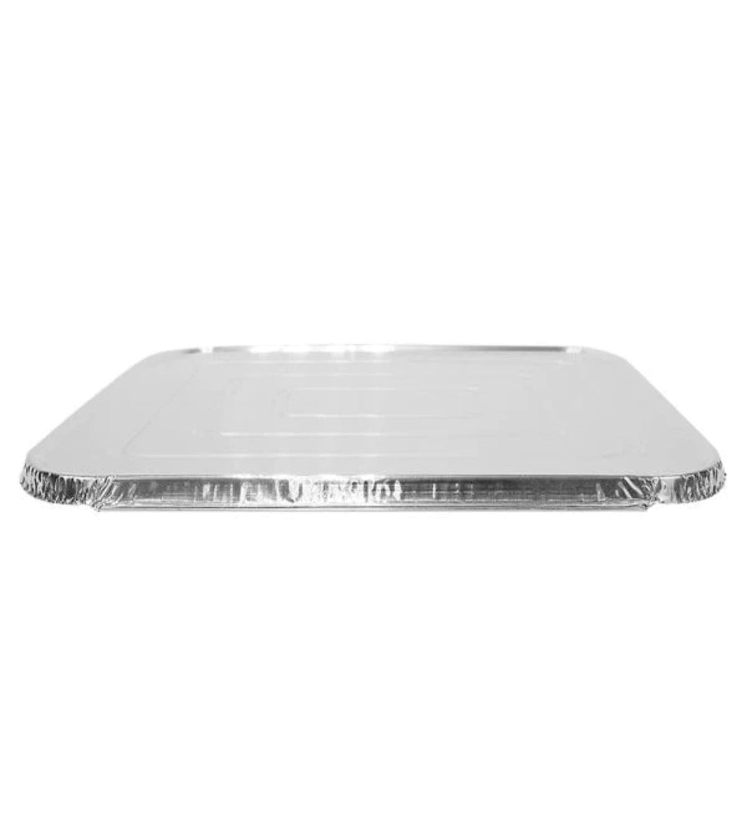 Foil Lid for Half Size Aluminum Foil Steam Table Pan - 100 pcs