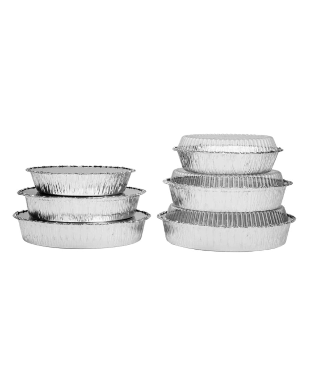 8" OPS Dome Lids for Foil Containers - 500 pcs