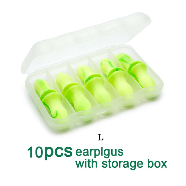 Earplugs - Hearing Protection - Suitable for noisy environment, sleeping comfort - S/M/L - 2/4/6/10pcs/pack - RV ready to review