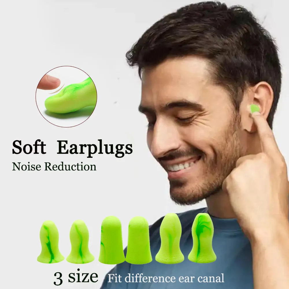 Earplugs - Hearing Protection - Suitable for noisy environment, sleeping comfort - S/M/L - 2/4/6/10pcs/pack - RV ready to review