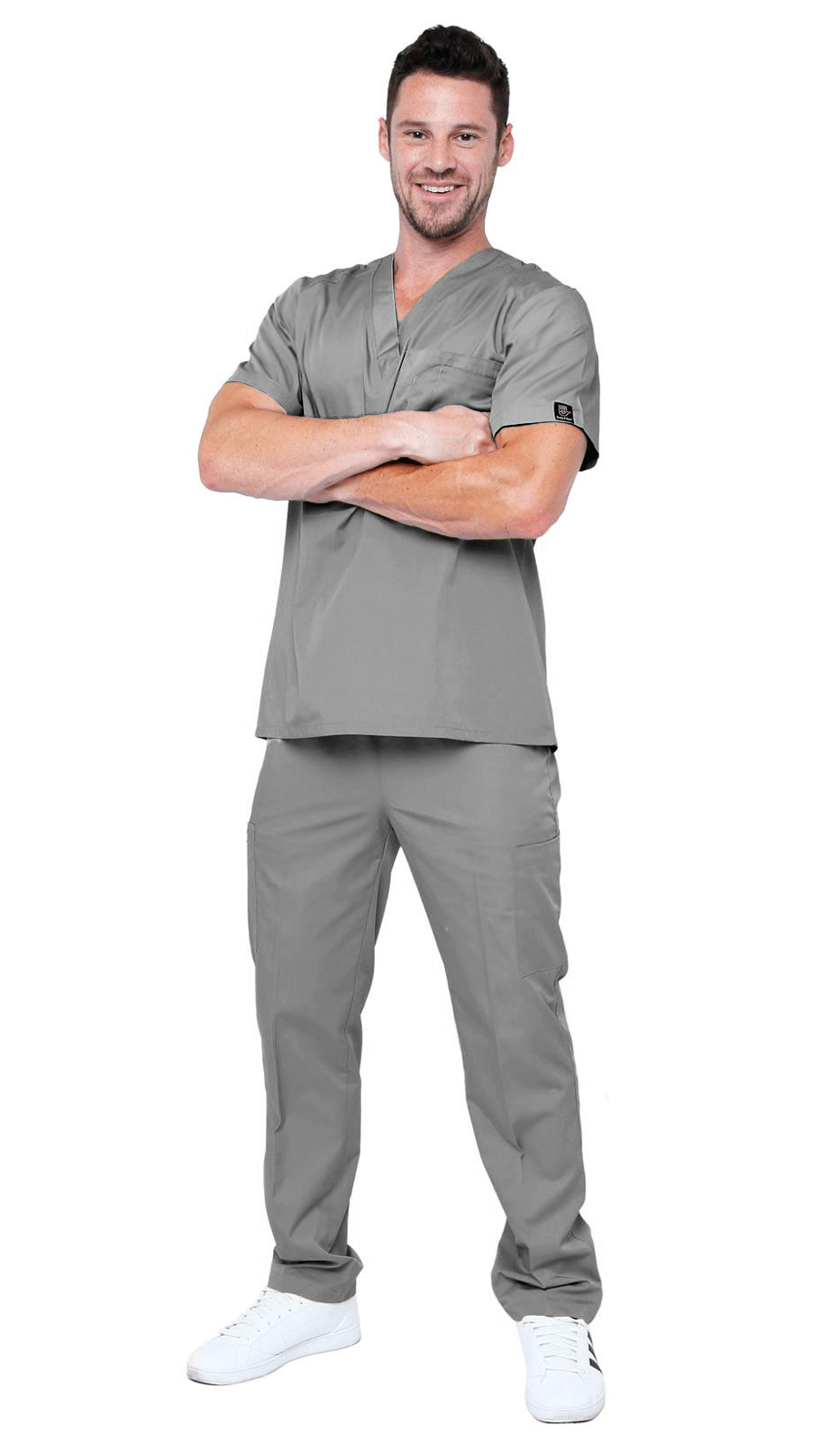 Men's 6 Pocket Soft Stretch Uniform Scrubs - Style ST101