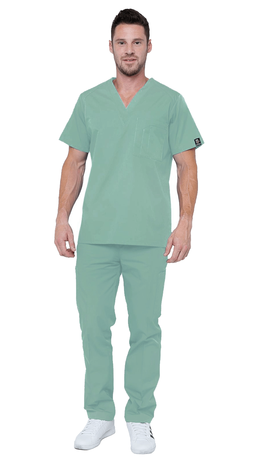 Men's 6 Pocket Soft Stretch Uniform Scrubs - Style ST101