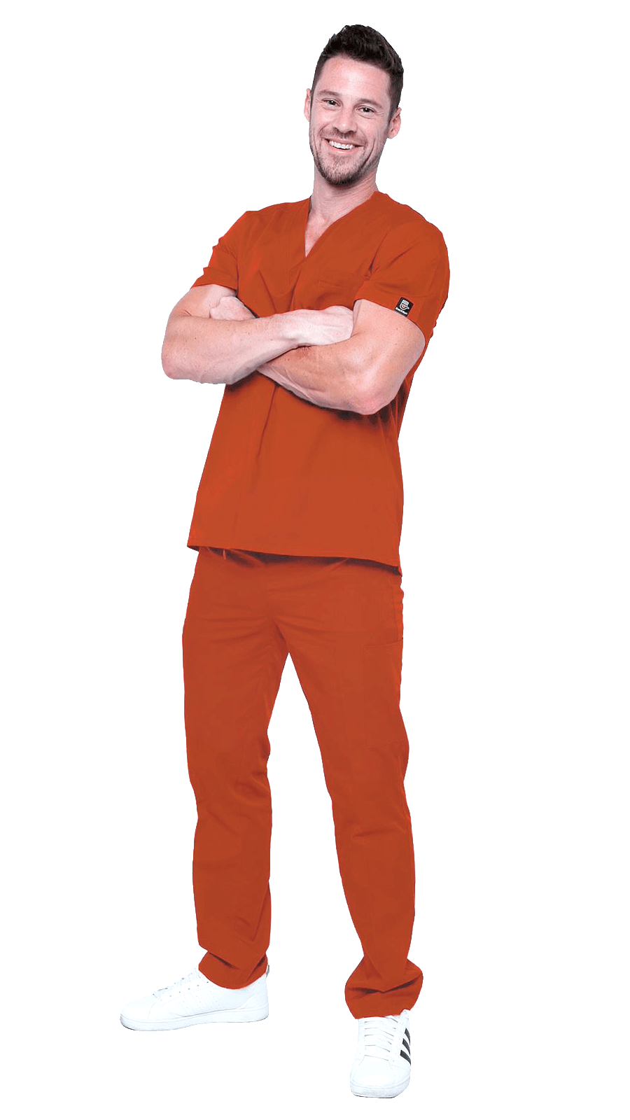Men's 6 Pocket Soft Stretch Uniform Scrubs - Style ST101