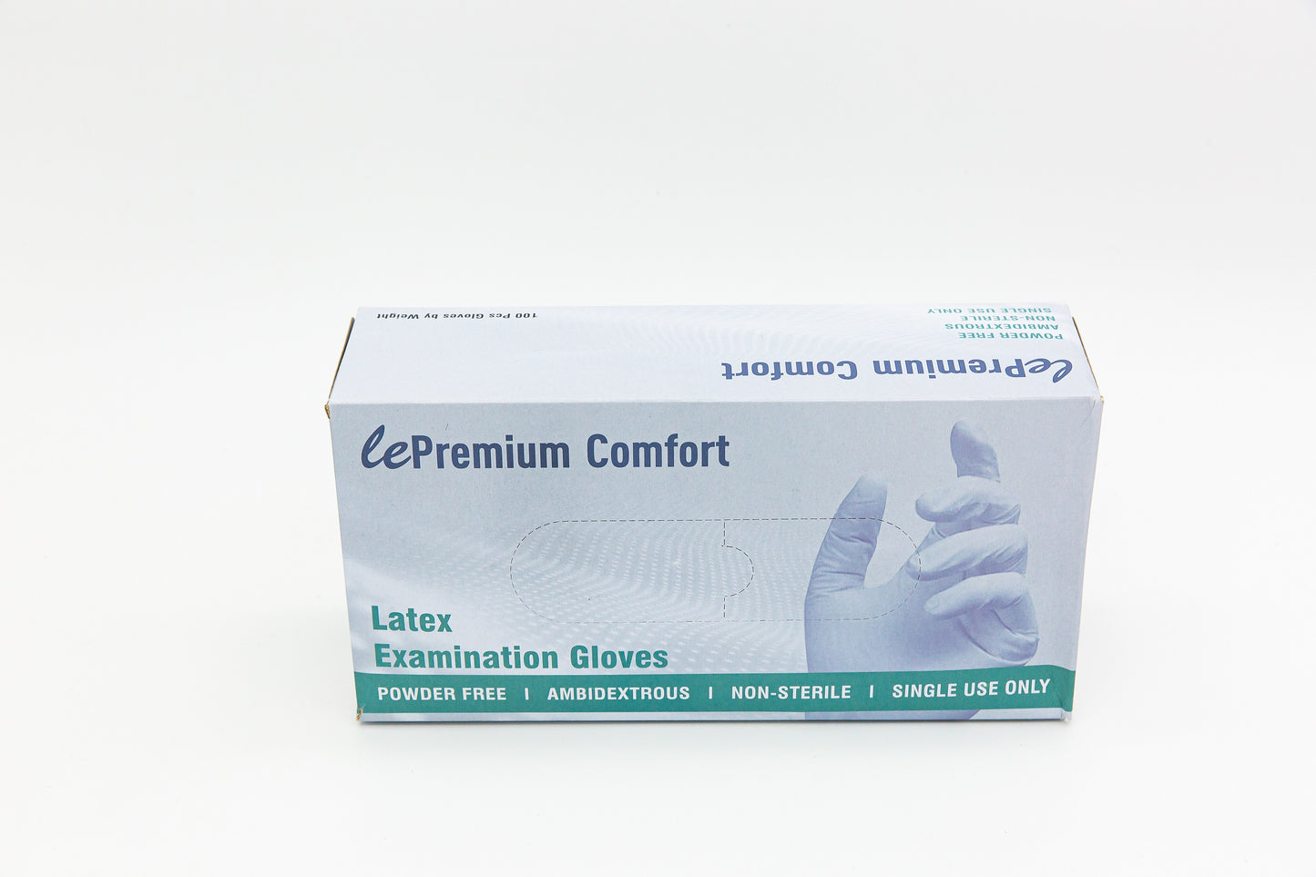 Lepremium Latex Exam Gloves - Powder Free