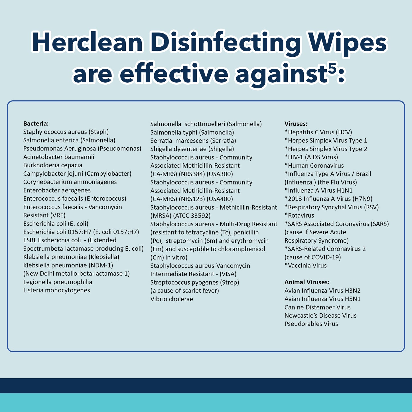 Disinfecting Wipes EPA List N | 2 Canisters of 85