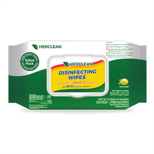 Disinfecting Wipes EPA List N | 2 Packs of 80